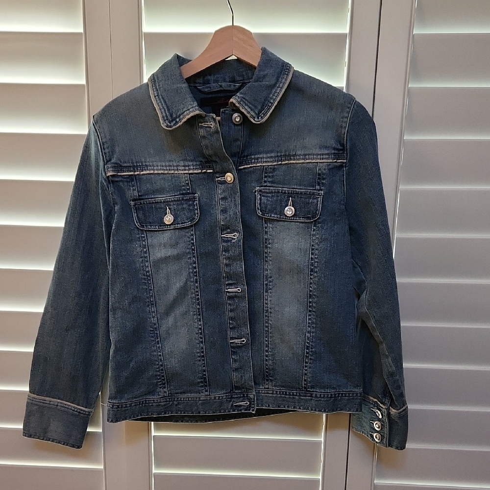 Willi Smith Blue Denim Jacket